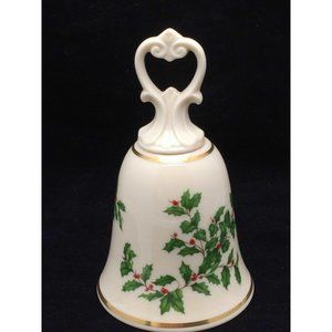 VINTAGE LENOX HOLIDAY DIMENSION BELL ~ MADE IN USA ~  MINT CONDITION!